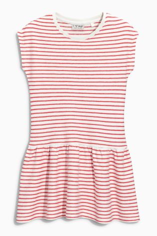 Stripe Textured Dress (3-16yrs)
